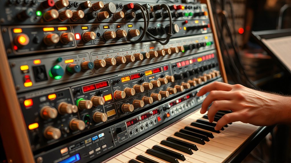 combine multiple synth sounds