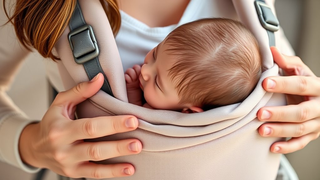 comfortable adjustable baby carrier