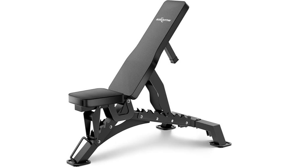 commercial weighted bench