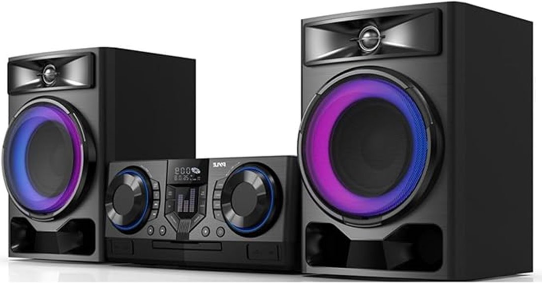 compact bluetooth stereo system