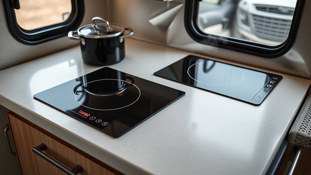 compact efficient safe cooking