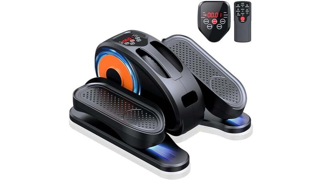 compact under desk elliptical