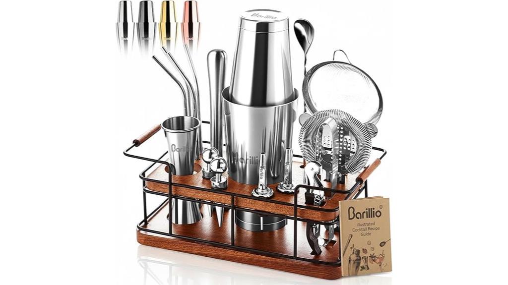 complete 23 piece bartending kit