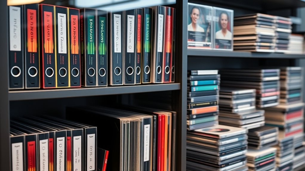 completed project and stem archiving