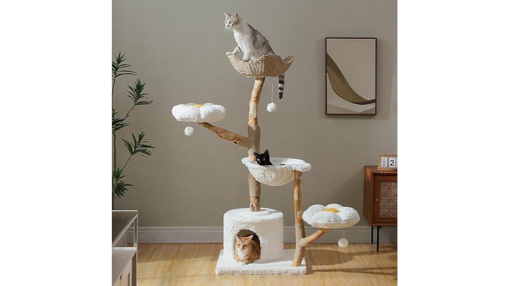 contemporary multi level pet furniture
