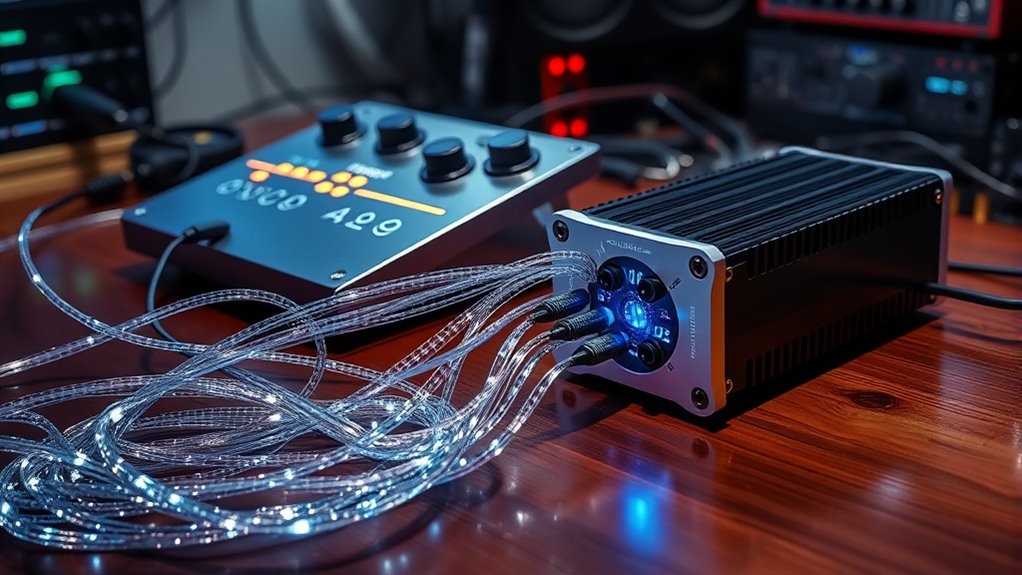 controller to power amplifier