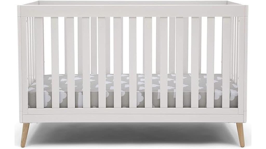 convertible baby crib features