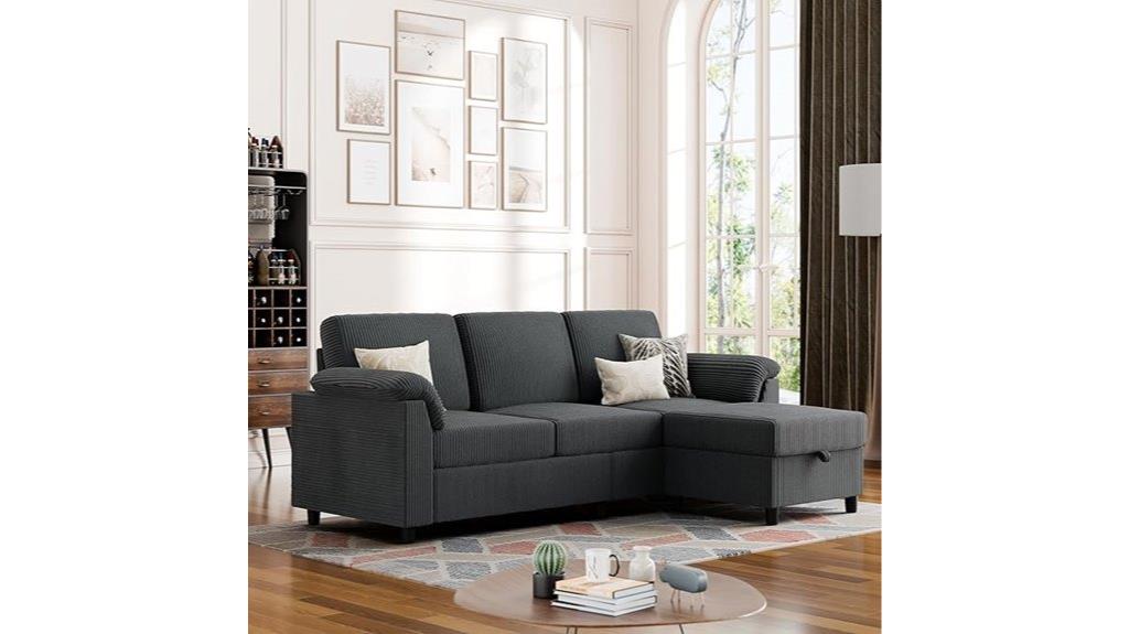 convertible sectional sofa
