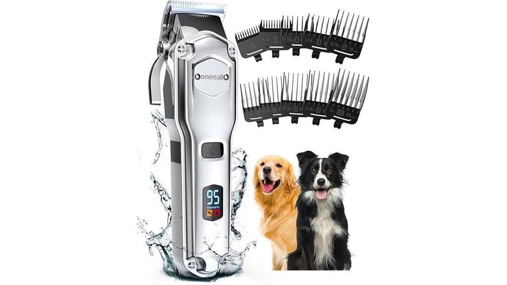 cordless dog clippers thick coats