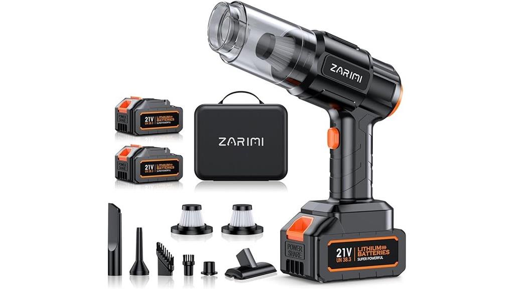 cordless handheld vacuum cleaner