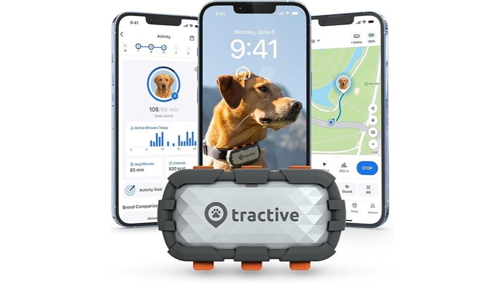 dog gps with health monitoring
