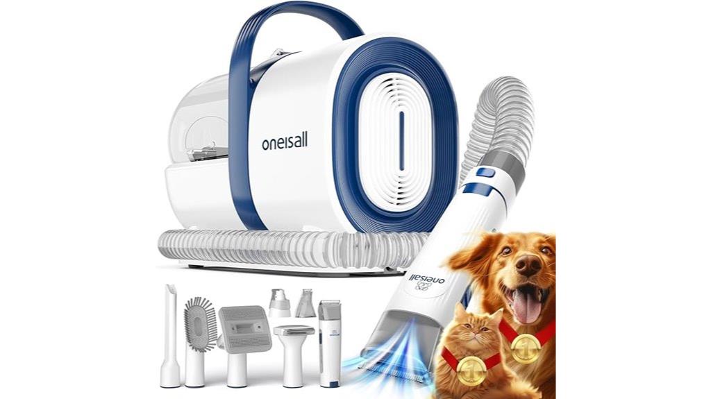 dog grooming vacuum set