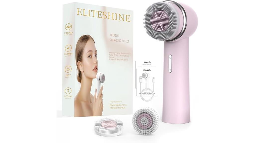dual head electric facial brush