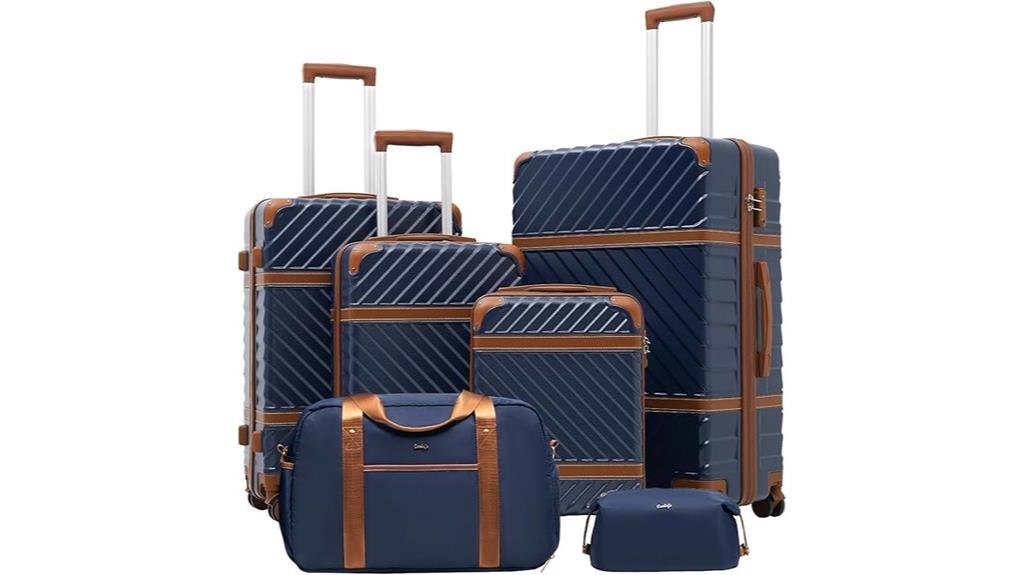durable spinner luggage set