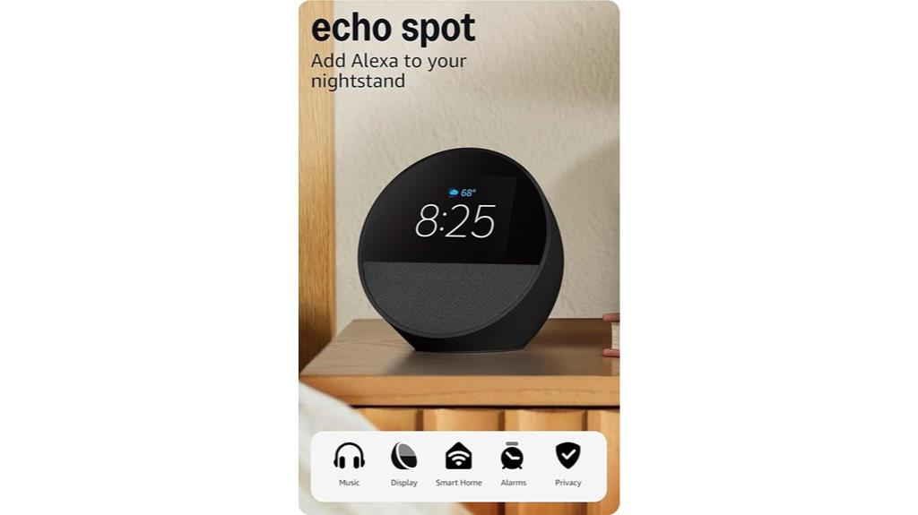 echo spot smart alarm