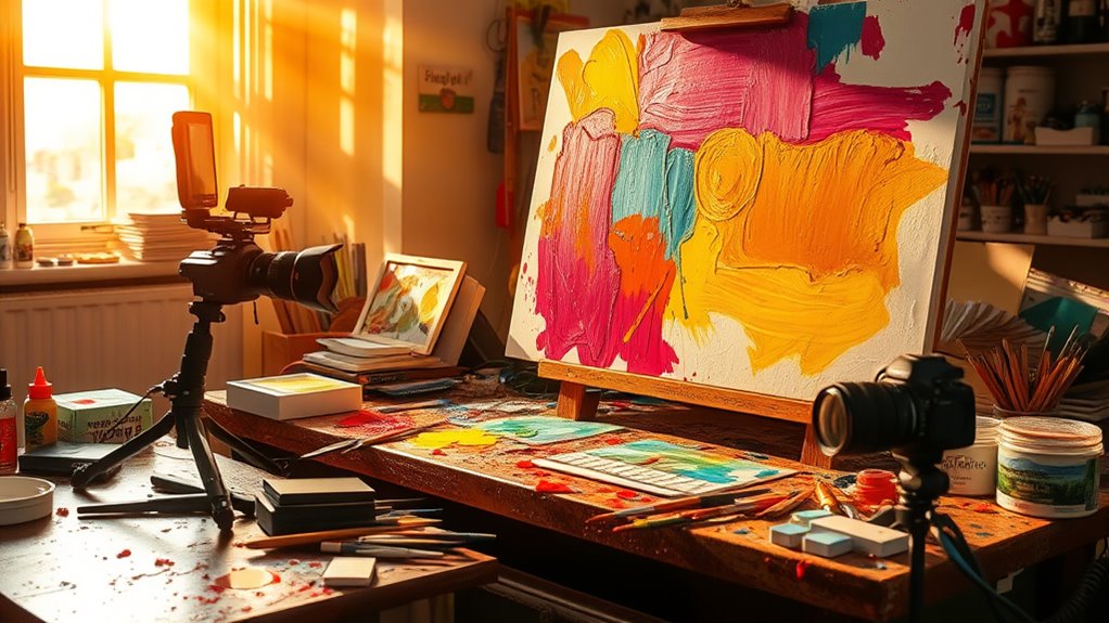 effective artist promotional summary