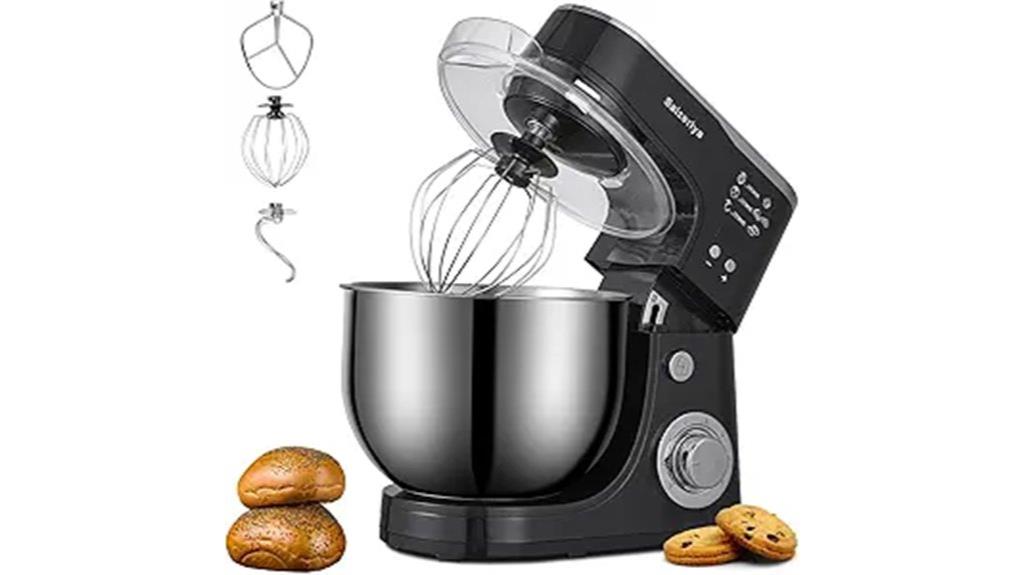 electric 4 5qt 6 speed mixer