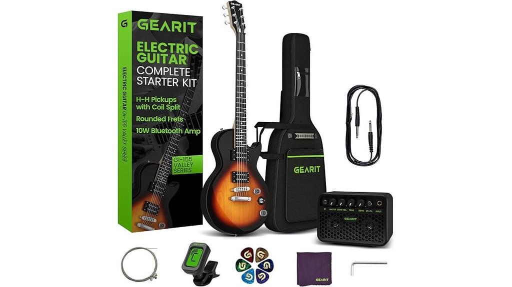 electric guitar bundle included