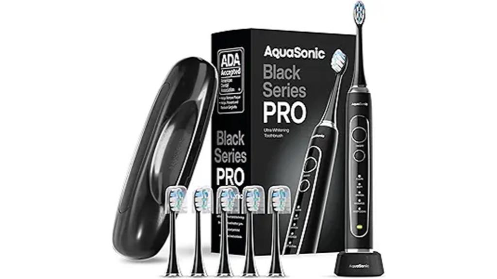 electric toothbrush with six heads