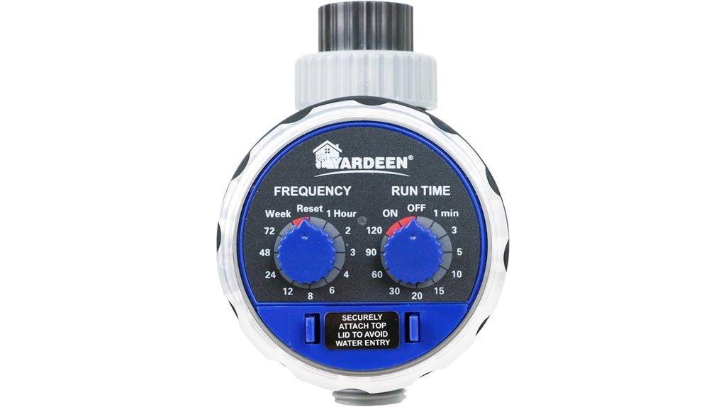 electronic garden water timer