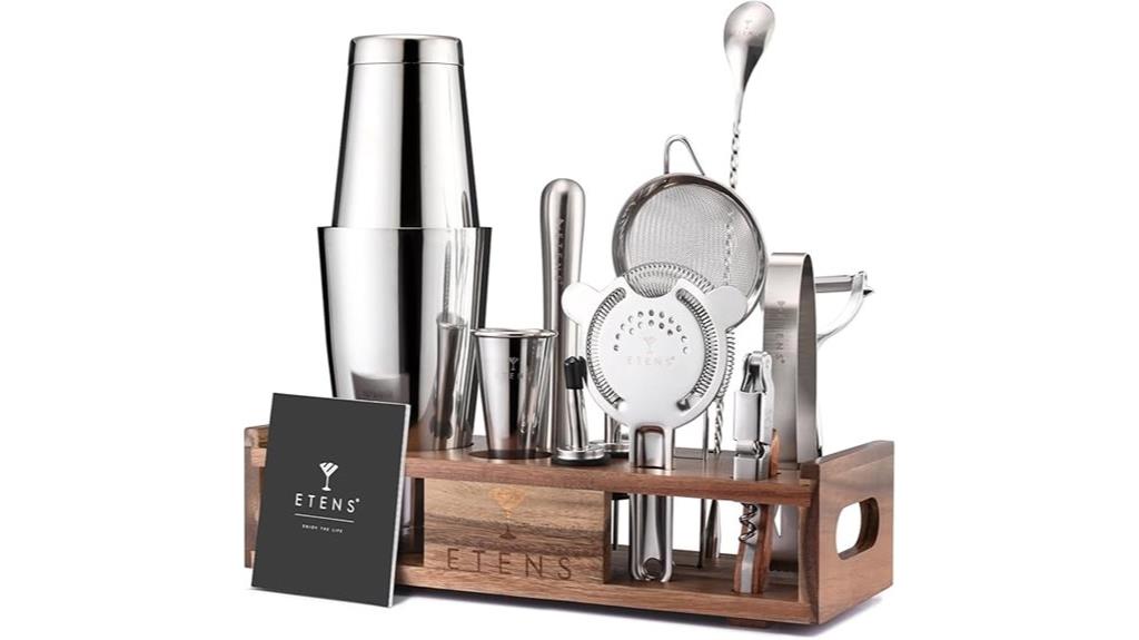 elegant 15 piece cocktail kit