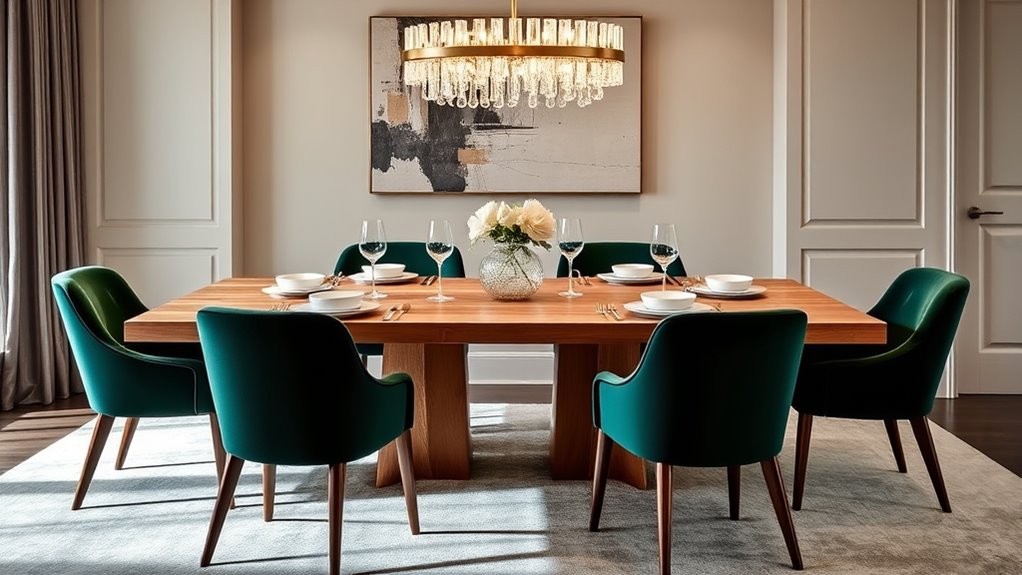 elegant dining table collections