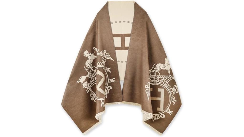 elegant pashmina silk shawl