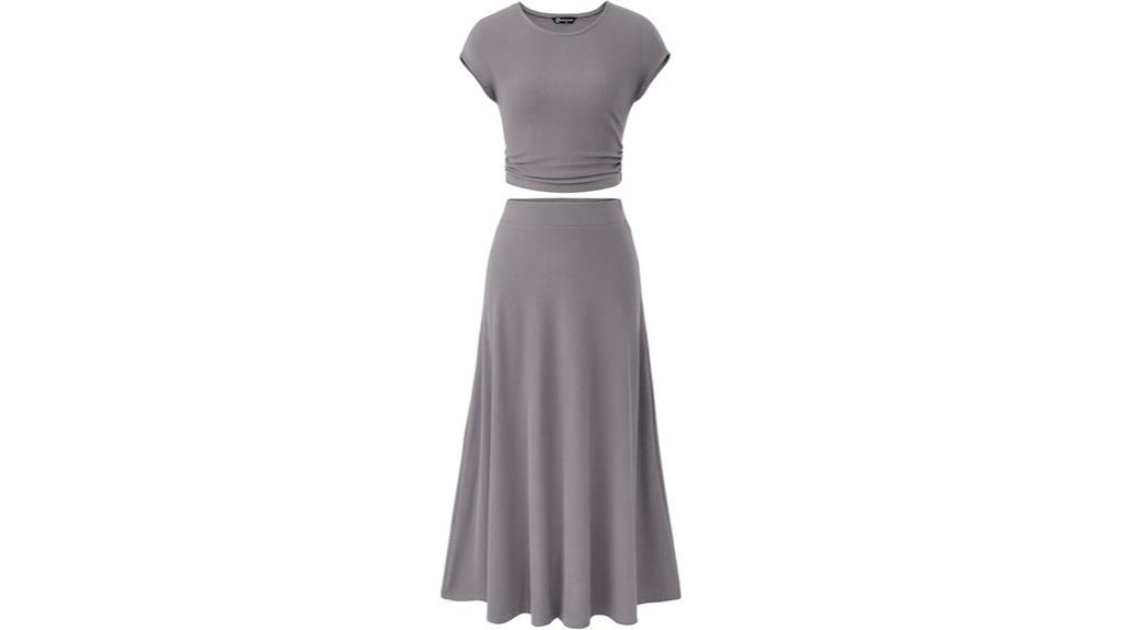 elegant women s skirt set