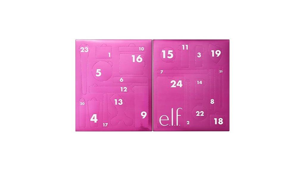 elf themed advent calendar