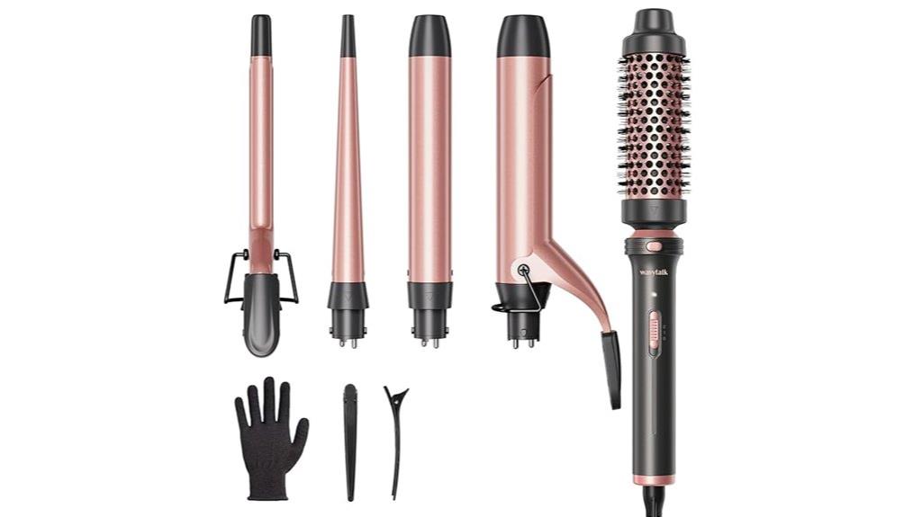 five in one curling wands