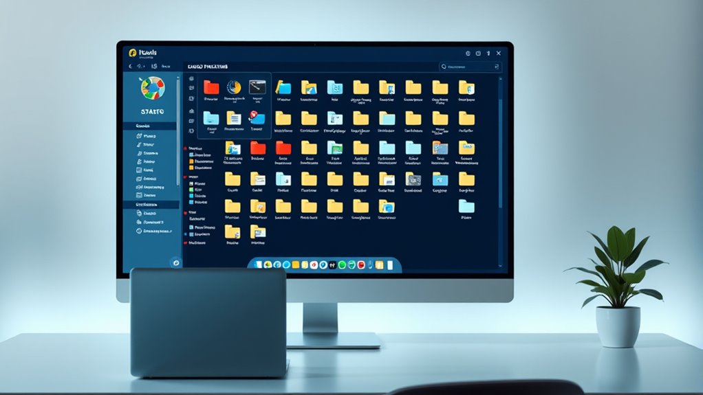 flexible expandable folder hierarchy