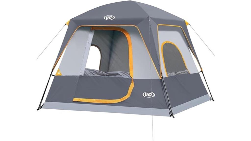 four person waterproof camping tent