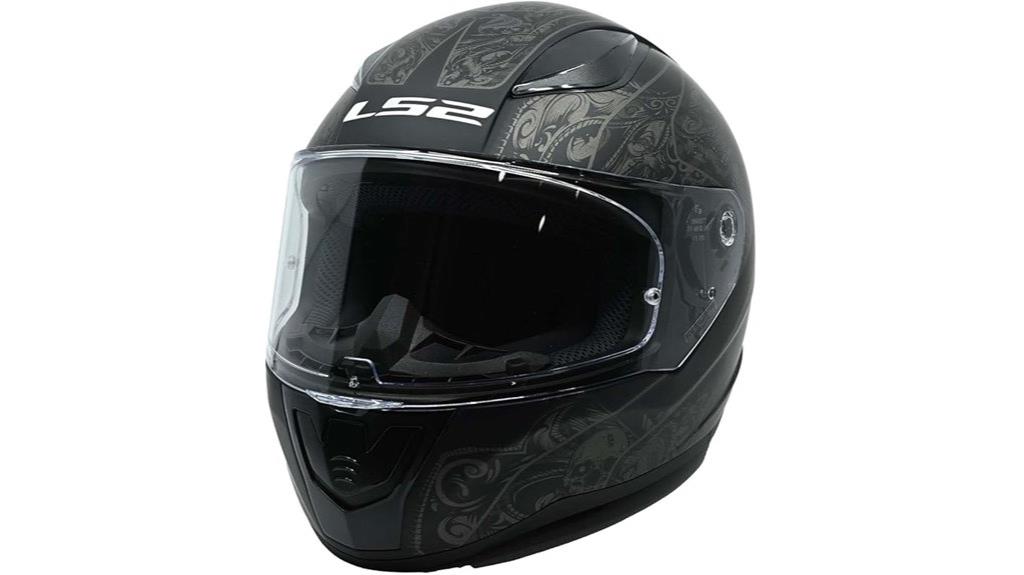 full face motorcycle helmet