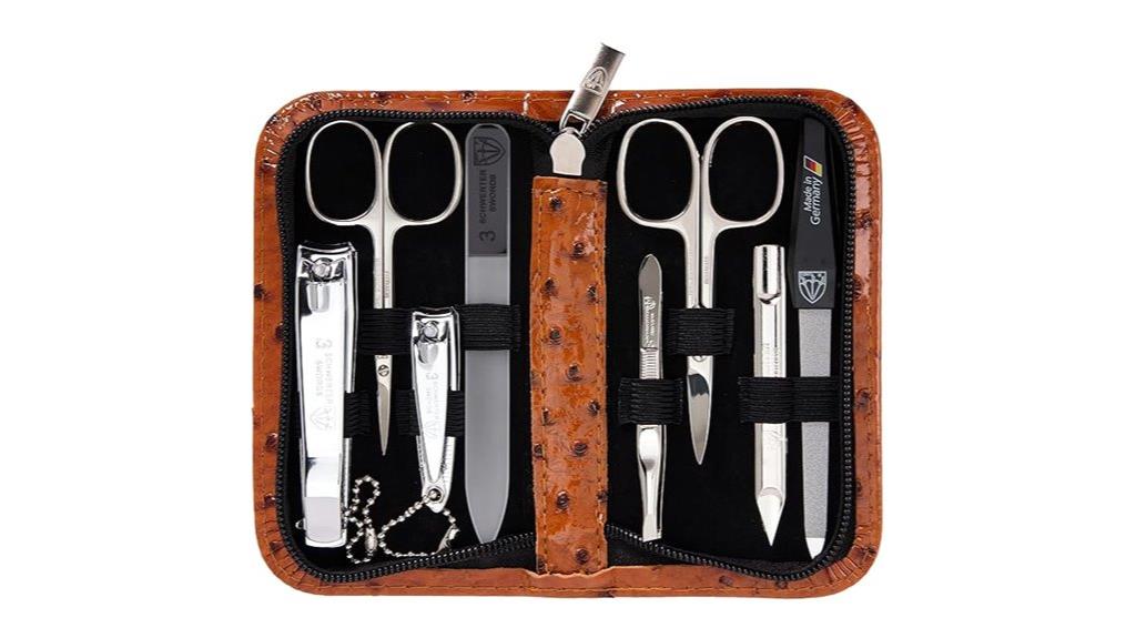 german leather grooming kit