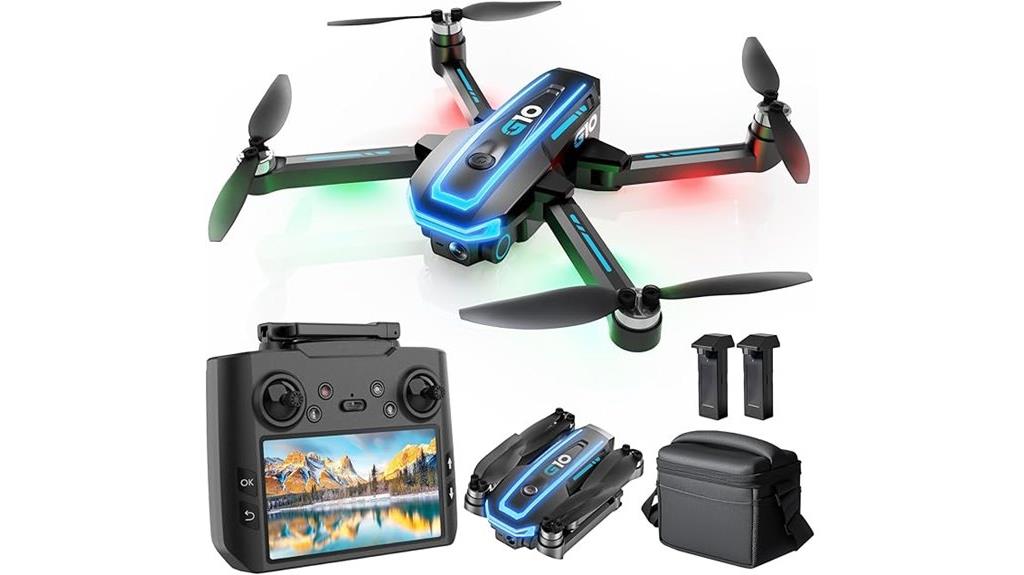 gps enabled 4k drone with auto return