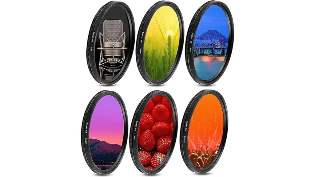graduated color lens kit