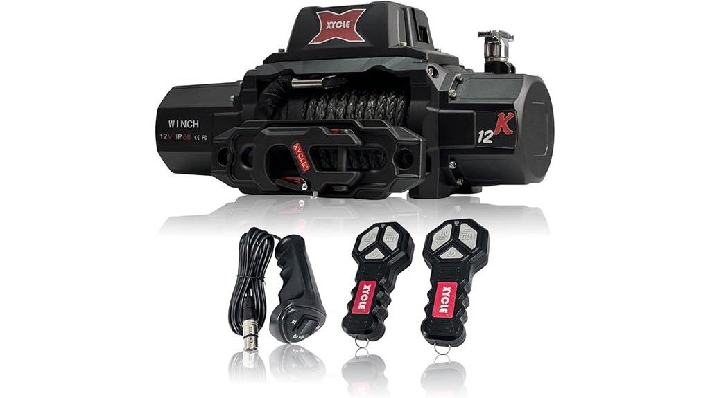 heavy duty wireless electric winch