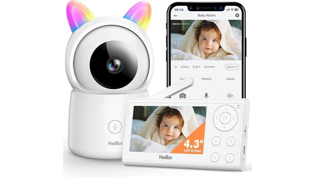 high definition wifi baby monitor