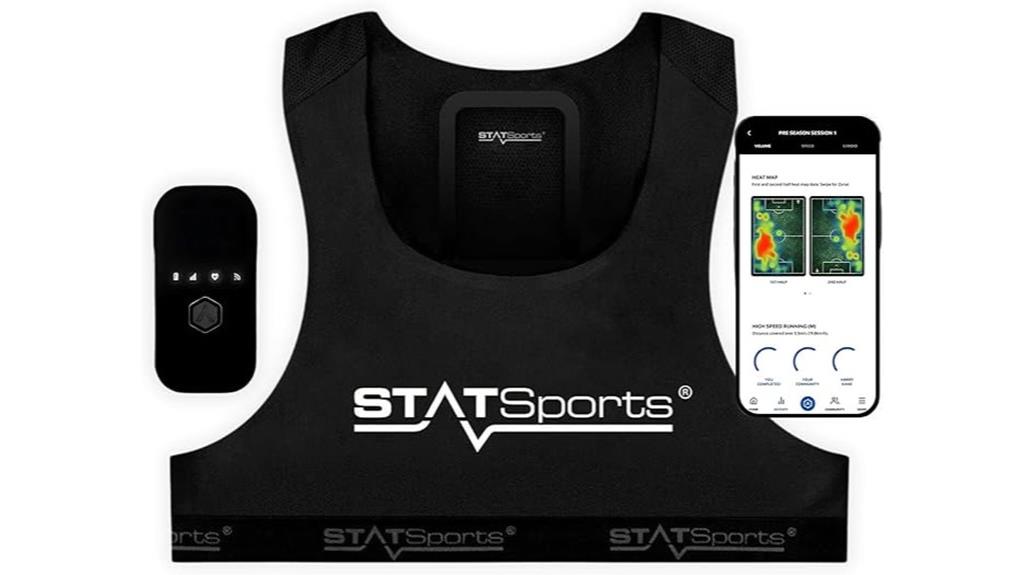 high performance soccer tracking vest