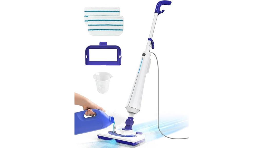 high powered steam mop