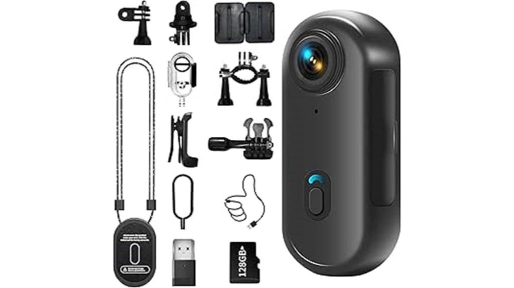 high resolution portable action camera