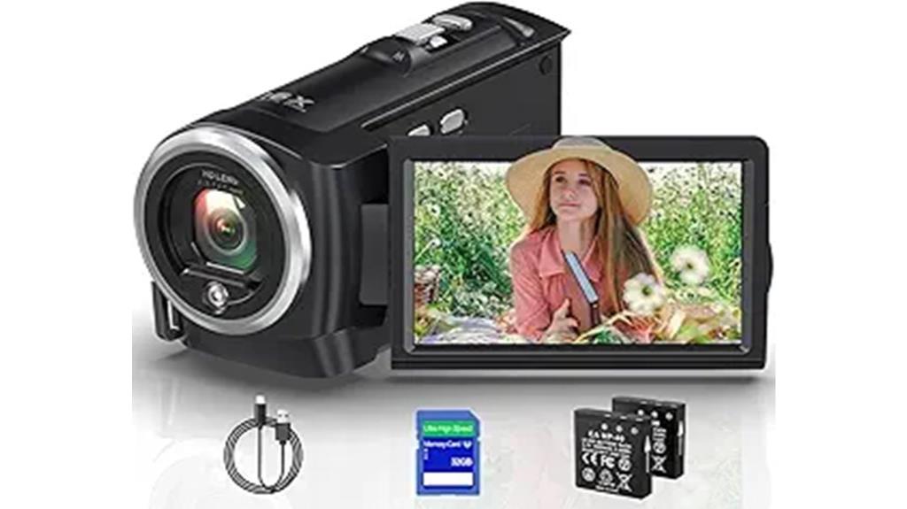 high resolution video camcorder bundle