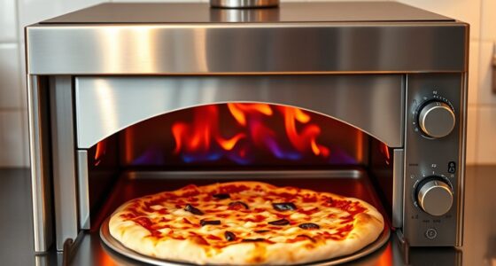 high temperature countertop pizza ovens