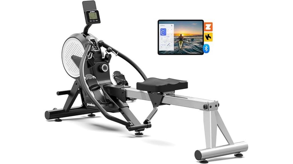 home foldable rowing machine