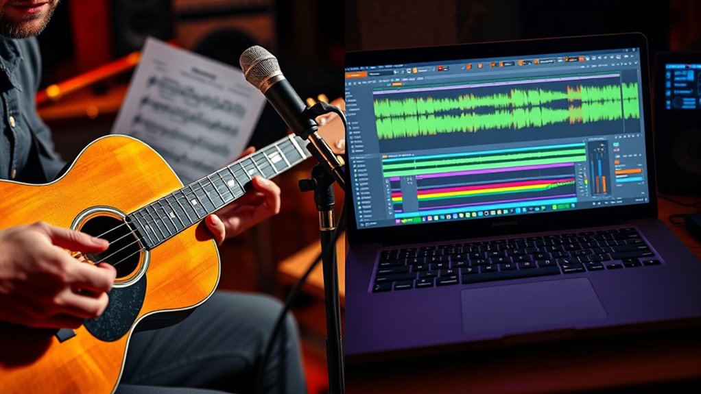 instrumental versus vocal pitches