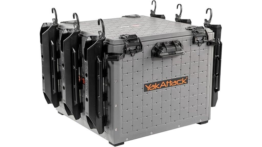 kayak fishing storage crate
