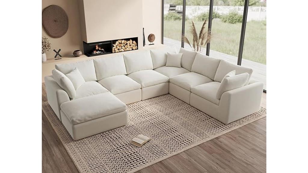 large convertible sectional sofa