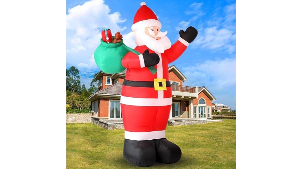 large inflatable christmas decor