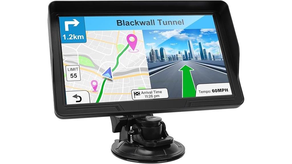 large screen vehicle gps