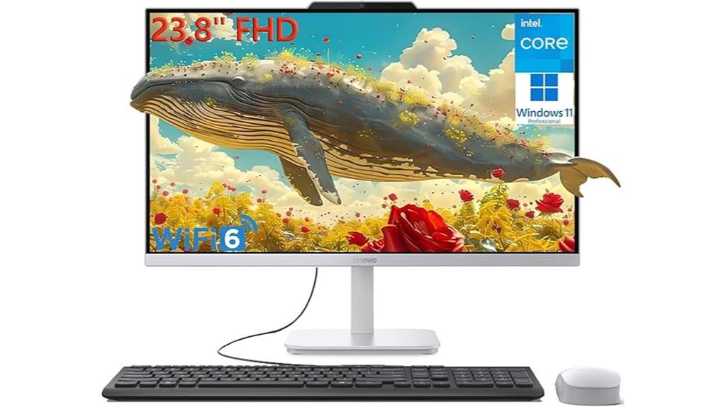 lenovo 24 inch fhd all in one